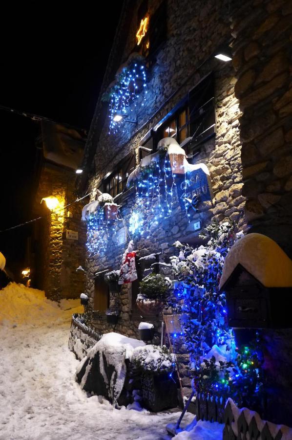 Casa De Piedra Con Encanto En El Bonito Pueblo De Bagergue Exterior foto